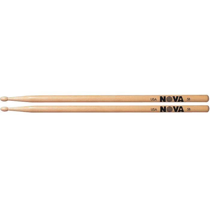 Vic Firth NO5BW Nova Drumsticks. 5B Wood