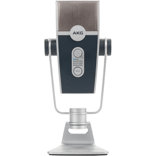 AKG Pro Audio Lyra Ultra-HD, Four Capsule, Multi-Capture Mode, USB-C Condenser Microphone for Recording and Streaming