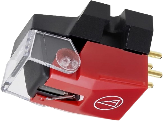 Audio-Technica VM540ML MicroLine Dual Moving Magnet Stereo Turntable Cartridge Red