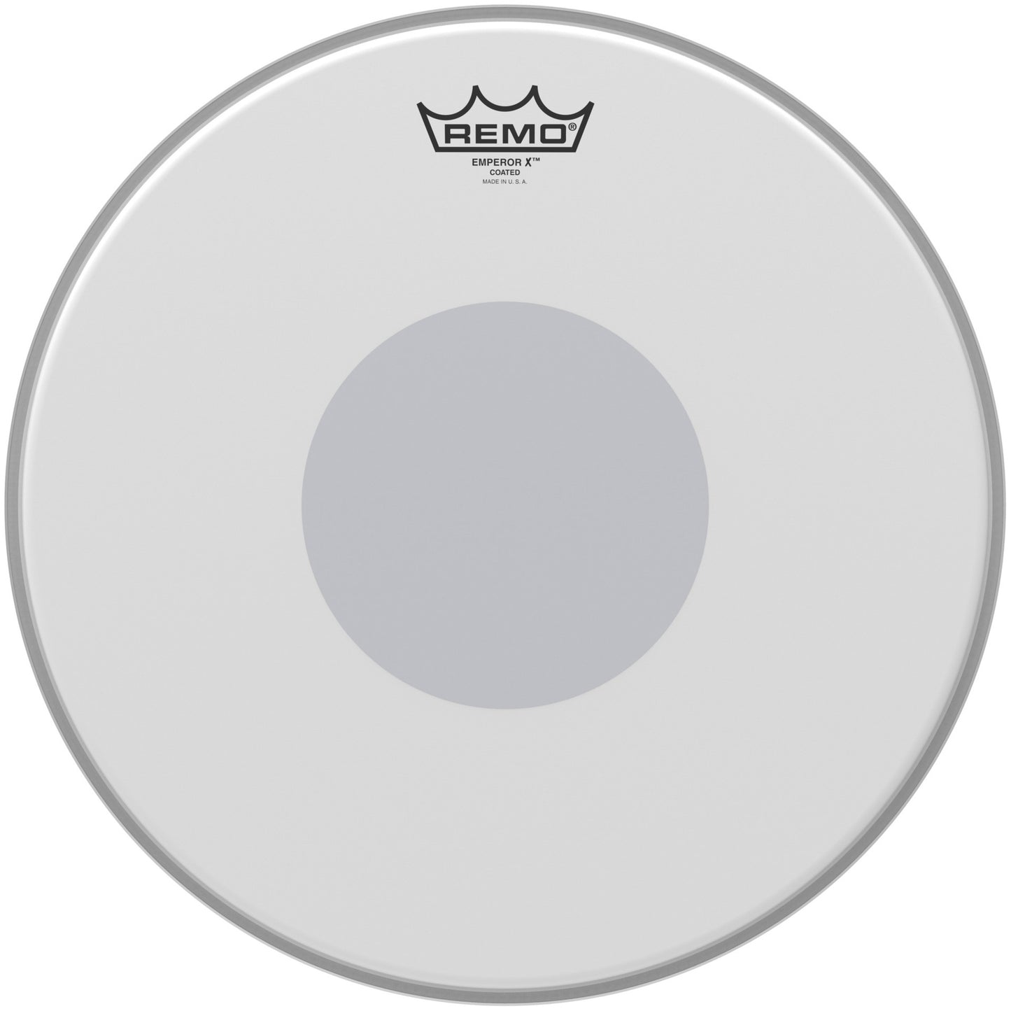 Remo BX-0114-10 Emperor X Coated Snare Drumhead Bottom Black Dot. 14"