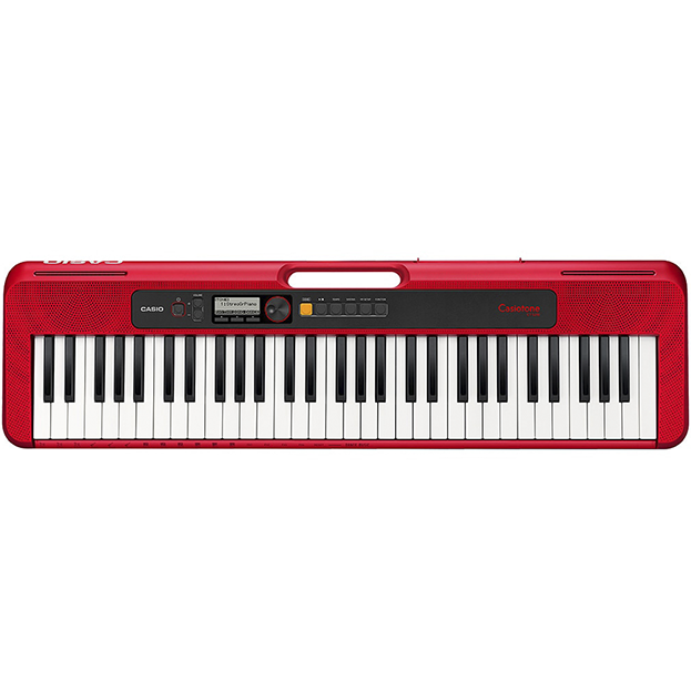 Casio CT-S200 Casiotone Portable Keyboard. Red