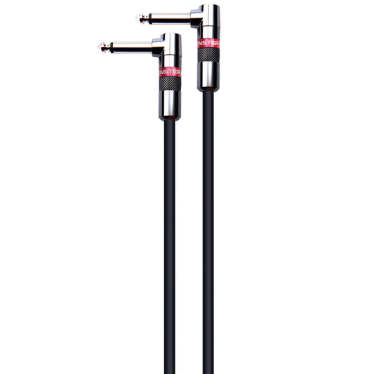 Monster CLAS-I-0.75DAWW Prolink Monster Classic 1/4" Instrument Cable. 8 in - Right Angle to Same