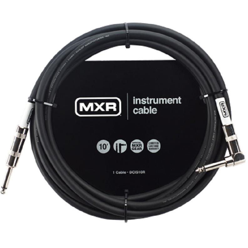 MXR DCIS20R Standard Instrument Cable. Straight to Right Angle 20'