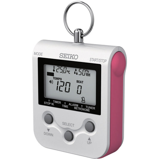 Seiko DM90P Compact Metronome. Pink