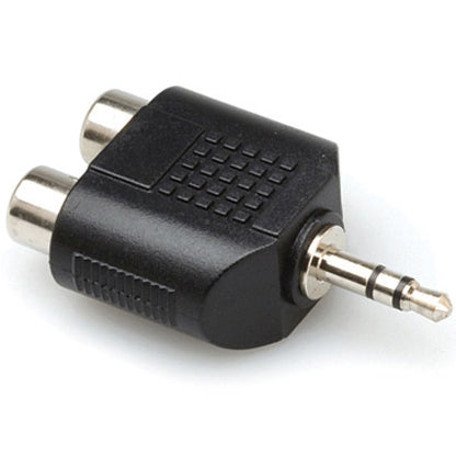 Hosa GRM-193 Adaptor Dual RCA to 3.5mm TRS