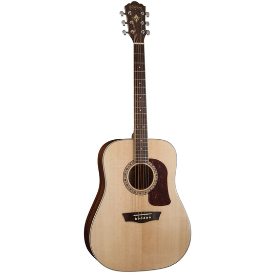 Washburn D10S Heritage 10 Series Dreadnought Acoustic Guitar. Natural