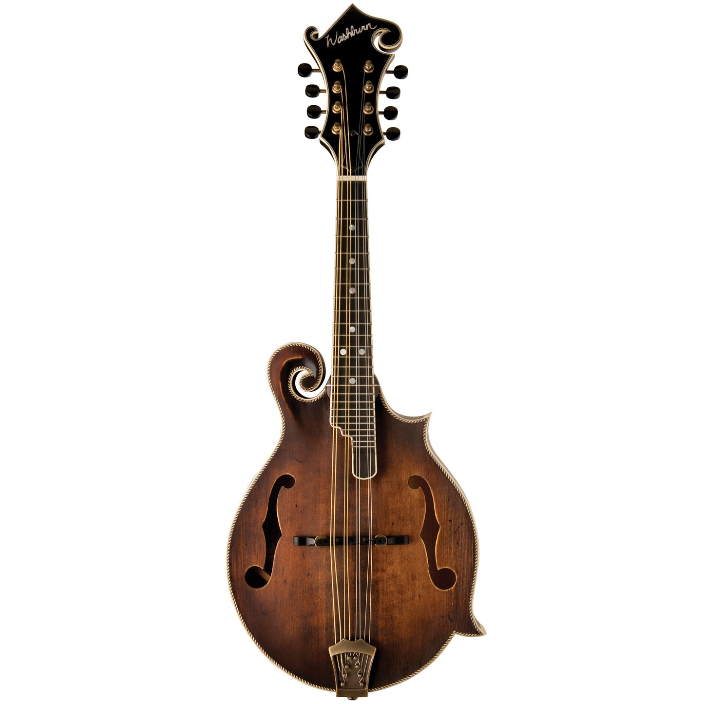 Washburn M118SW Americana Series F Style Mandolin. Vintage Natural