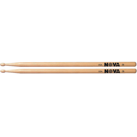 Vic Firth NO5BW Nova Drumsticks. 5B Wood