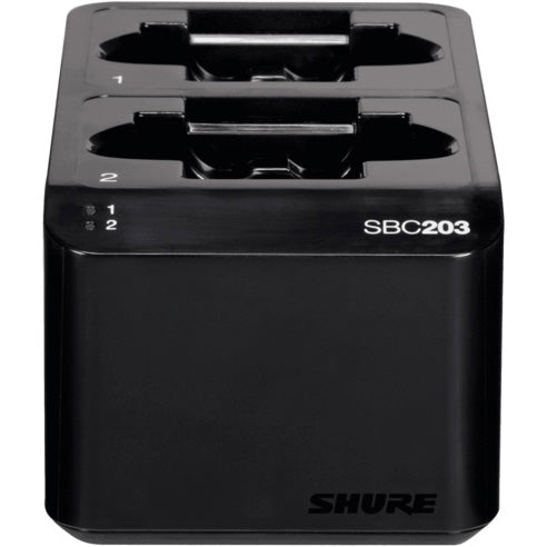 Shure SBC203-US Dual Docking Recharging Station for SB903 Lithium Ion Battery