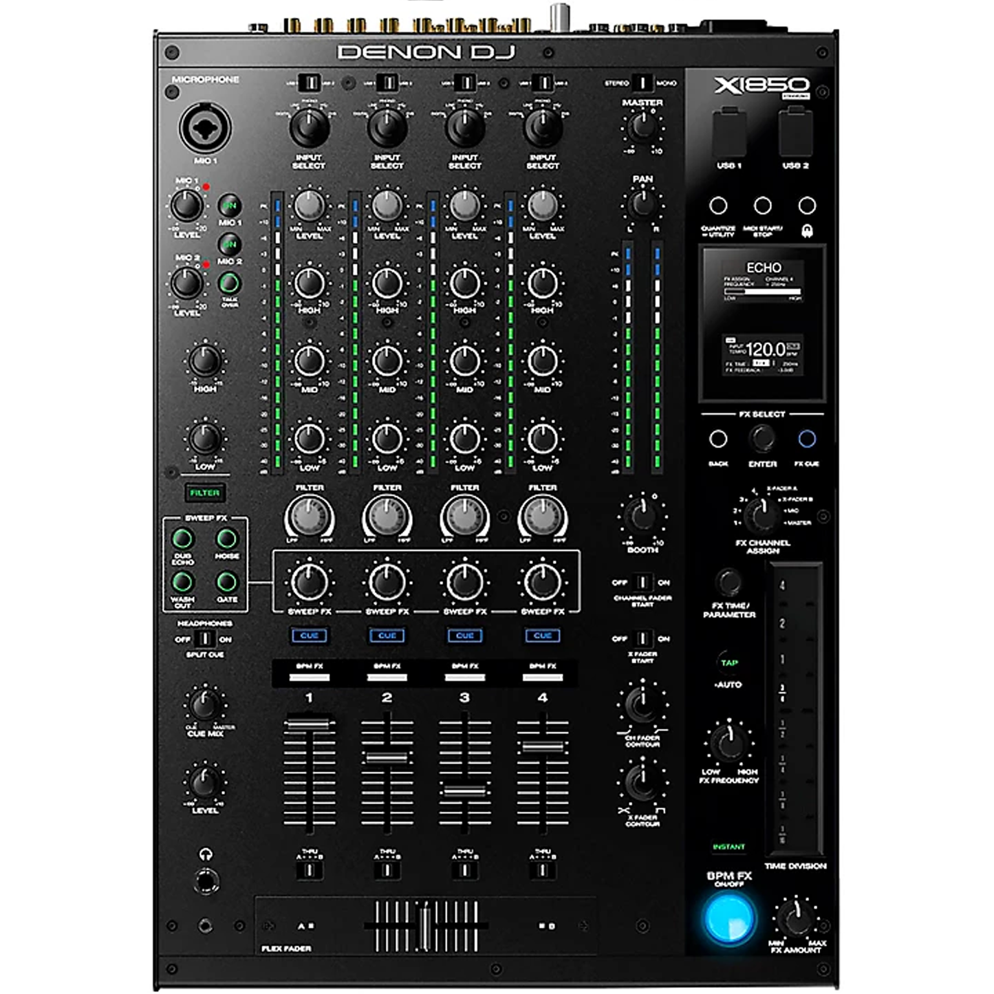 Denon DJ X1850 PRIME 4-Channel Club Mixer