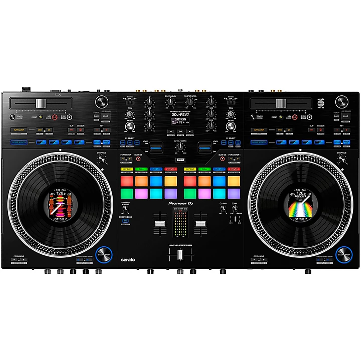 Pioneer DJ DDJ-REV7 Professional DJ Controller for Serato DJ Pro